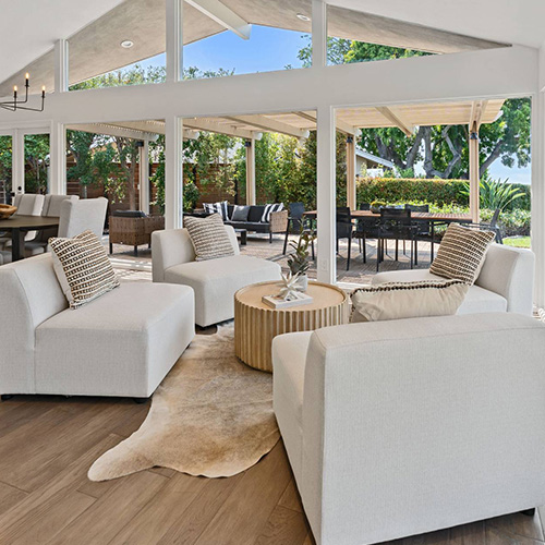 Master bedroom suite